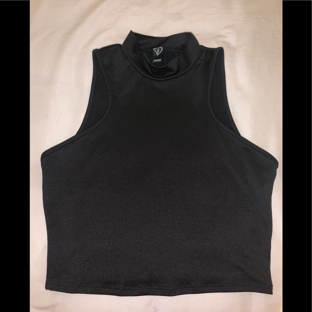 💙 Windsor Black Crop top